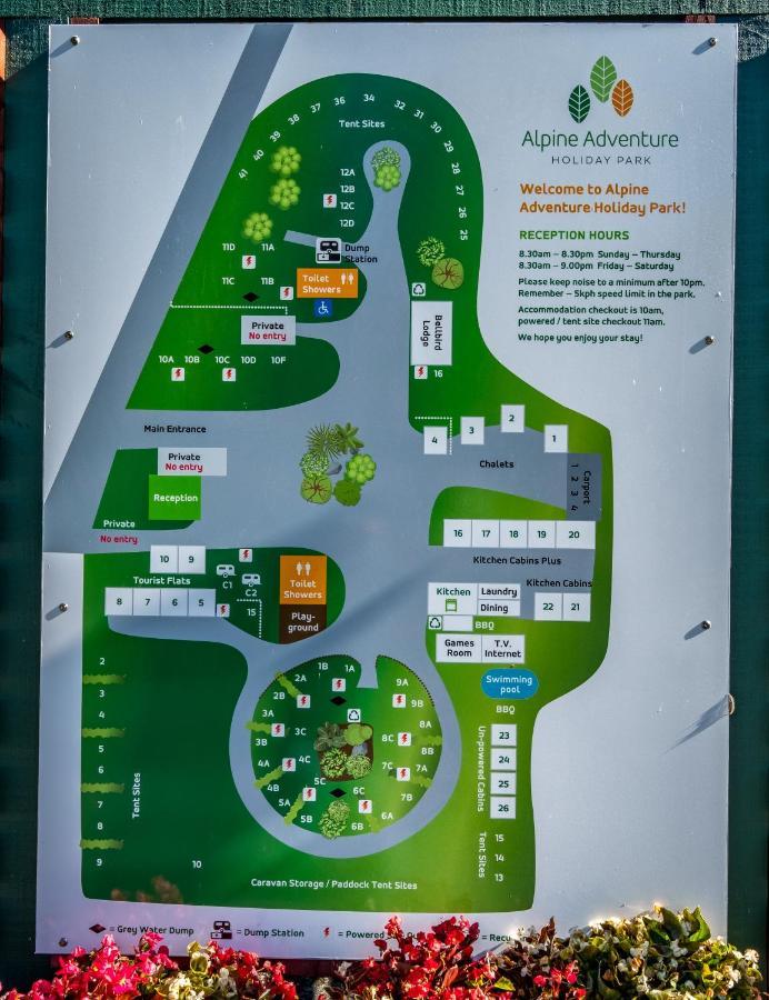 Alpine Adventure Holiday Park Hanmer Springs Ngoại thất bức ảnh